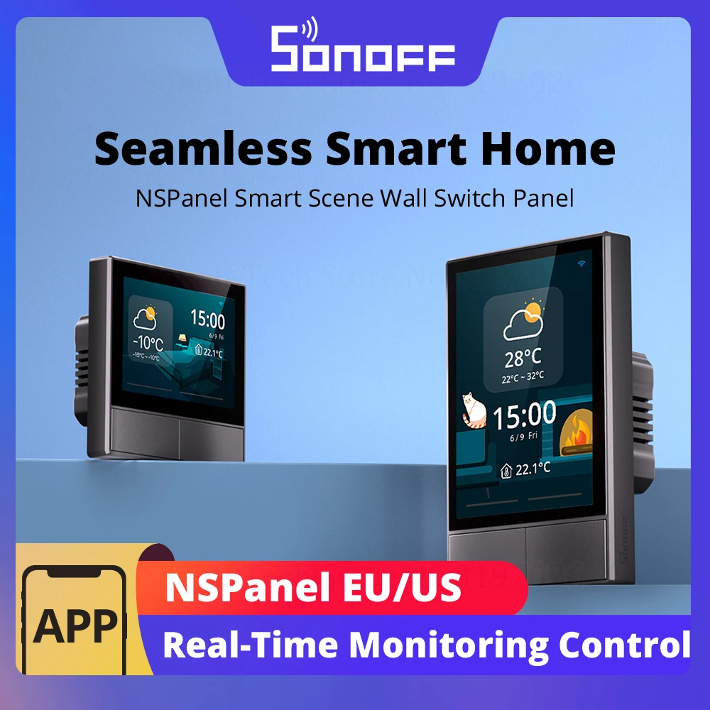 Sonoff NSPanel Smart Scene // Termostato HMI